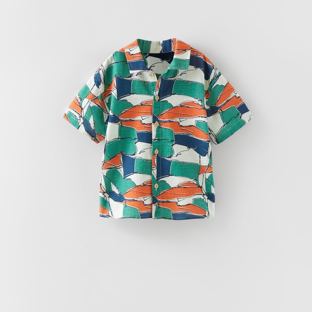 Zara colorful shirt